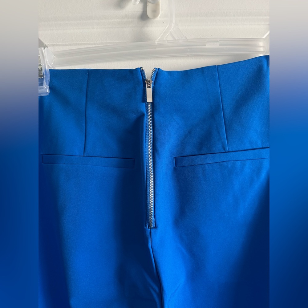New York & Company Blue Wide Leg Pants - Picture 5 of 7